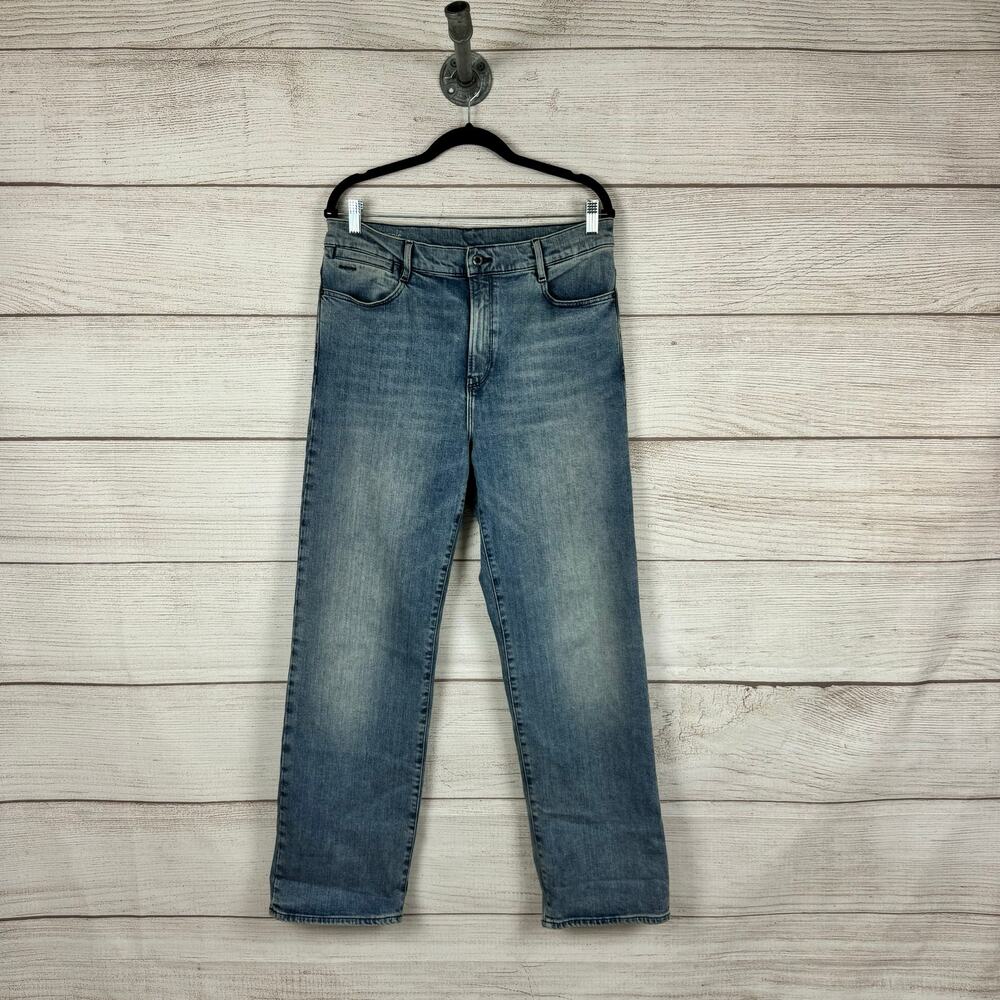 G-Star Raw Women's Tedie Ultra High Rise Straight Jeans Size 31